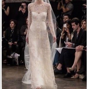 Monique Lhuillier SARAH Wedding Dress 1747 Sz2Us